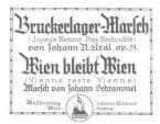 Bruckerlager-Marsch / Joyex retour, Pas redouble 