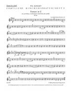 Sämtliche Kirchensonaten Heft 5 KV 263 