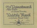 Radetzky Marsch 