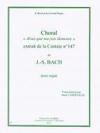 Choral Jesus que ma joie demeure extr. Cantate 147 