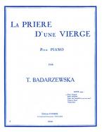 La priere d'une vierge op. 4 
