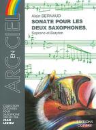 Sonate pour les 2 saxophones 