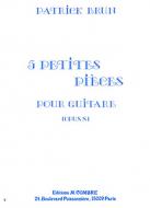 5 Petites pieces op. 8 