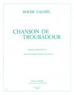 Chanson de troubadour 