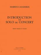 Introduction et solo de concert 