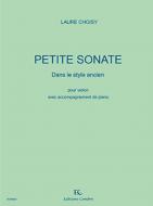 Petite sonate dans le style ancien 
