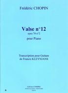 Valse No. 12 op. 70 No. 2 