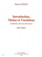 Introduction, theme, variations 