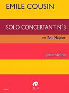 Solo concertant No. 3 en sol maj. 
