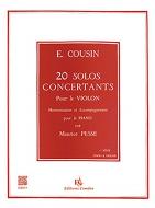 20 Solos concertants serie No. 1 