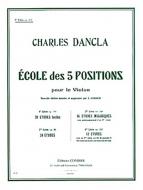 Ecole 5 positions 1 op. 122 