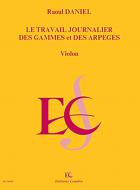 Travail journalier des gammes et arpeges 