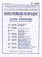 Cours primaire de musique cahier 2 