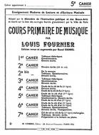 Cours primaire de musique cahier 5 