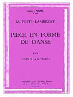 Piece en forme danse 