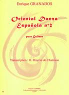 Danza espanola No. 2 Oriental 