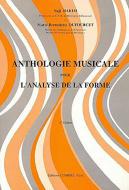 Anthologie musicale pour l'analyse de la forme 