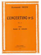 Concertino No. 5 en sol maj. op. 42 