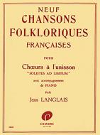 9 Chansons folkloriques françaises 