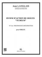 Hymne action de grâce Te Deum 