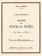 Messe du jour de Noel op. 30 