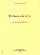 15 Etudes de style 
