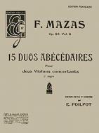 15 Duos abecedaires op. 85b 