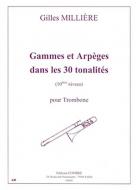 Gammes et arpeges dans les 30 tonalites 