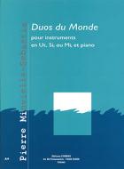Duos du monde for Bb, C or Eb instruments and piano 