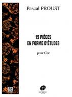 15 Pieces en forme d'etudes 