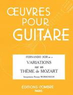 Variations sur theme de Mozart op. 9 