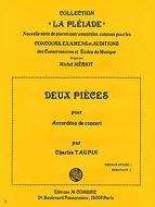 2 Pièces: Révérence - Mélodie 