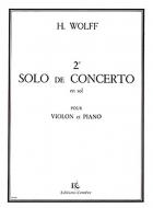 Solo de concerto No. 2 en sol 