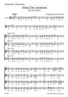 Alma Dei creatoris KV 277 (272a) Standard