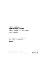 Las Quadro Estaciones Porteñas: Verano Porteño 