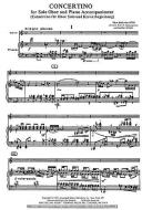 Concertino For Oboe And Piano 