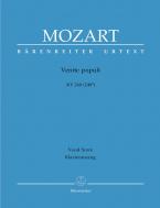 Venite populi KV 260 (248a) Standard