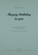 Happy birthday to you in B-dur 