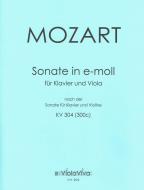Sonate in e-moll KV 304 (300c) 