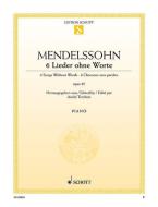 6 Lieder ohne Worte op. 85 Standard