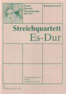 Streichquartett Es-Dur 