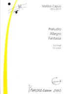 Preludio, Allegro, Fantasia 