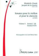 Sonates pour le Viollon et pour le clavecin Vol 1 