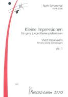 Kleine Impressionen für ganz junge Klavierspieler/innen 