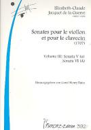 Sonates pour le Viollon et pour le clavecin Vol 3 