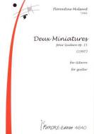 Deux miniatures pour gitarre 