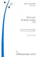 Nine Lyric Dramatic Songs 
