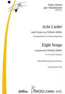 Acht Lieder für hohe Stimme 