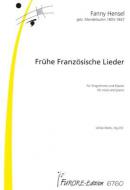Frühe Französische Lieder/ Early French Songs 