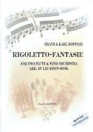 Rigoletto-Fantasie für 2 Flöten und sinf. Blasorch. 